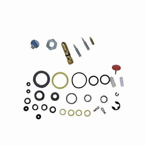 Holley Carburetor Rebuild Kit For 2 Barrel 2300 0 80350 4412S R4412 R9011 With High Flow Needle Seats Gaskets And Reusable Bowl Screws