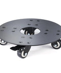 Heavy Duty Plant Caddy On Wheels With 3.0mm Aluminum Alloy Frame Supports Round Pots Up To 12 Inch Durable Stand
