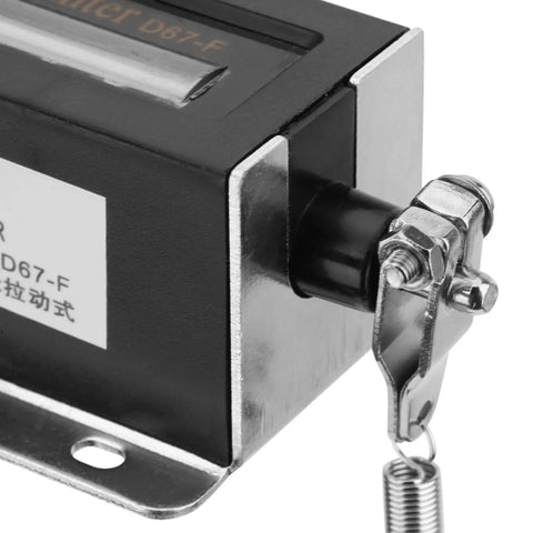 5 Digit Mechanical Bale Counter For Baler D67F With Pull Counter showing screw fixation and easy shaft attachment