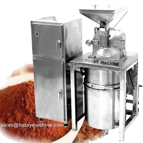 High Efficiency Spice Grinder With Built In Dust Collector For Home And Commercial Use Industrial Pulverizer For Fine Powder