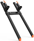 60 Inch 2000 Lbs Heavy Duty Pallet Forks For Loader Buckets And Skid Steers With Adjustable Stabilizer Bar Clamp On Design