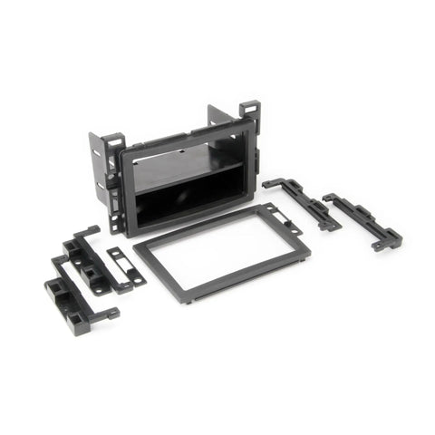 Ultimate Double and Single DIN Car Stereo Installation Kit for 2006 to 2017 Non-Amplified General Motors Rides components view