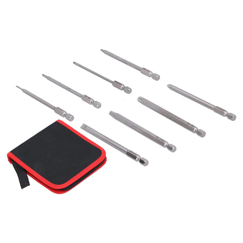 Thirty Piece Professional Magnetic Screwdriver Bit Set in Box With Durable S2 Steel Driver Bits For Electric Drill And Power Tools Perfect For DIY Home Repairs And Tough Jobs Without Hassle, open case