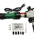 Heavy Duty Electric Pipe Beveling And Chamfering Machine For 1.1 To 3 Inch Pipe internal expansion tool with accessories and manual.