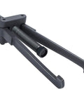 Lower bearing carrier puller, side view, adjustable arms for outboard gearcases, dark gray metal, Amazon brand