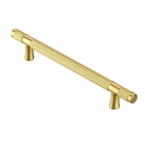 Ten Pack Gold Knurled Cabinet Pulls, 5