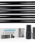 Five Pack 1.25 Inch Vacuum Extension Wands with 1.38 Inch to 1.25 Inch Hose Adapter for 32mm and 35mm Vacuum Cleaners Extension Tubes
