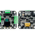 Closed Loop Servo Driver For Stepper Motors With RS485 And 256 Microsteps FOC Pro Grade No Step Loss Controller, front and back view