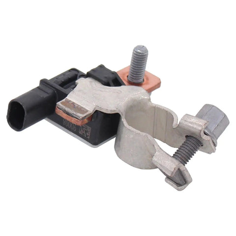 Heavy Duty Battery Current Sensor Terminal Adapter For Gm Rides Plug And Play Voltage Thermometer Monitor Snap On Fit Oem Replacement 135990 showing metal clamp and connector.