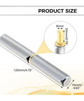 Workhorse Grade 12 Piece Weld On Bullet Hinges For Yard Gates Top Shelf Heavy Duty Carbon Steel Barrel Joint With Quick Tack Install 120mm size with 9mm pin profile.
