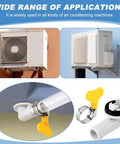 3ft Air Conditioner Drain Hose With Durable Elbow Fitting For Window Units And Mini Splits, No Mess Quick Setup displayed