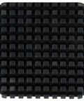 Top view of black straight up premium style push block replacement for Nemco 55500 vegetable dicer and 55450 French fry cutter.