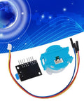 Pro Grade Wastewater Turbidity Sensor For On Site Water Quality Monitoring Easy To Use Turbidity Module With Real Time Detection Industrial Grade Accuracy Early Warning For Environmental Control And Process Safety, blue plastic sensor module with wiring