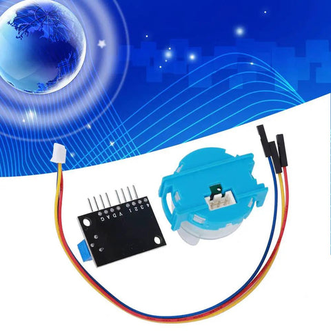 Pro Grade Wastewater Turbidity Sensor For On Site Water Quality Monitoring Easy To Use Turbidity Module With Real Time Detection Industrial Grade Accuracy Early Warning For Environmental Control And Process Safety, blue plastic sensor module with wiring