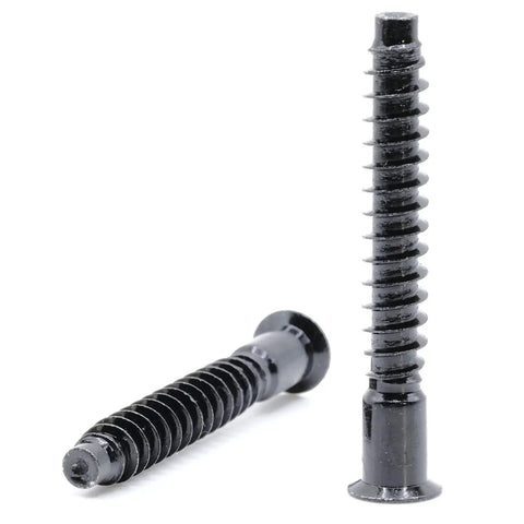 Beefy Universal Assembly Screws For Furniture Panels Compatible With 100214 Zinc Plated And 100219 Black Plated Parts Easy Install
