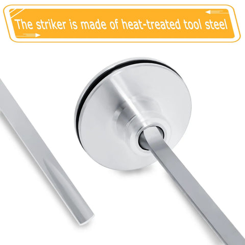 877-323 Piston Driver And 883-511 Piston Bumper Kit for NR83 NR83A NR83A2 NR83A2S showing heat-treated tool steel striker