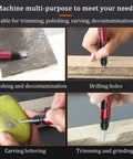Slick Pencil Air Die Grinder Delivers Kickass Torque At Sixty Five Thousand Rpm Free Airspeed Across Ninety Psi Compressor Setup For Smooth Auto Body Repair And Quick Detail Work That Truly Goes Hard in multi-purpose use for trimming, polishing, and carving.