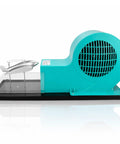 Aircraft Lift Demonstration Kit With Wind Tunnel Model, Classroom Friendly Aerodynamics Lab Gear, side view with airflow model
