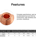10 Pcs 3D Laser Nozzles M8 Thread Brass 15 mm Diameter 19 mm Height Caliber 1.0 To 3.0 For Raytools BT240S BM109