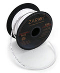 100 Feet 14 Gauge 2 Conductor Red Black Speaker Wire With Fire Resistant White Jacket CL2 Rated on spool