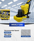 4 Inch Diamond Polishing Pads For Concrete And Stone Floors 50 Grit 12 Pack Wet Polishing Kit With Spiral Turbo Design
