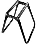 Foldable Dirt Bike Lift Stand for Motocross MX - Portable Maintenance Stand With 16.5 Inch Lift, rubber coated top, black.