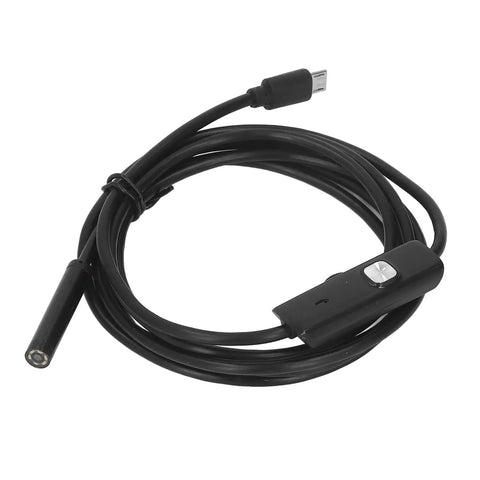 Endoscope Inspection Camera With Six Adjustable LED Lights 0.3MP Borescope with 1M cable and micro connector