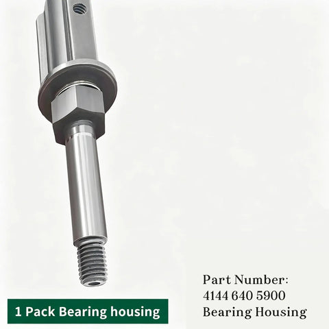 Stihl Bearing Housing For FS38 FS40 FS45 Trimmer 4144-640-5900 41446405900 Replacement Part 1 Pack Black Durable Easy Install Direct Fit DIY Friendly For Weedeater Lawn Tools, threaded metal bearing housing