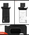 Go-To Mass Air Flow Sensor 6 Pins For Ford Lincoln And Mazda Vehicles Compatible With E150 E250 F150 Edge Escape Econoline