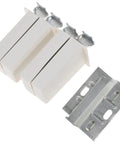 Four Piece Cabinet Hanging Hardware Hinges Set For Kitchen Wall Mounts With Thickened ABS And Iron Corner Construction