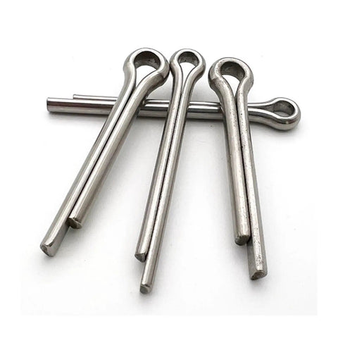 Heavy Duty 304 Stainless Steel Cotter Pins Galvanized Split Clips Elastic Fasteners M1 To M10 Sizes For Industrial Machinery And Automotive Repairs