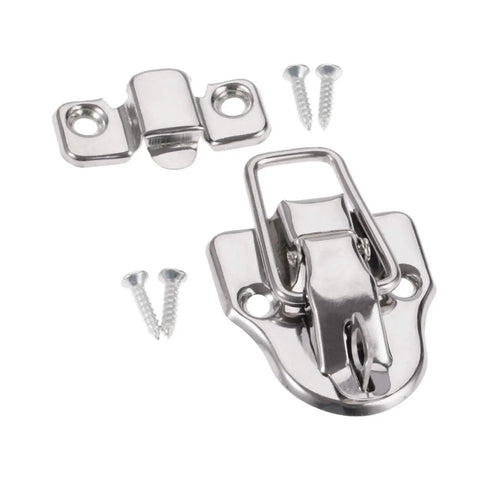 Toggle Hasp Lock 40 By 60mm Zinc Alloy With Screws For Jewelry Boxes Gift Boxes Vintage Wooden Chests Cabinets And Tool Boxes