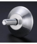 Steel screw and base of 4 Pack Adjustable Furniture Legs With Anti Slip Bases, 13mm-27mm height range, easy install leveler feet.