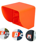 Badass Heavy Duty Ev Charger Cover And Weatherproof Outlet Protector For 86 Type Electrical Jack Plates with orange design.