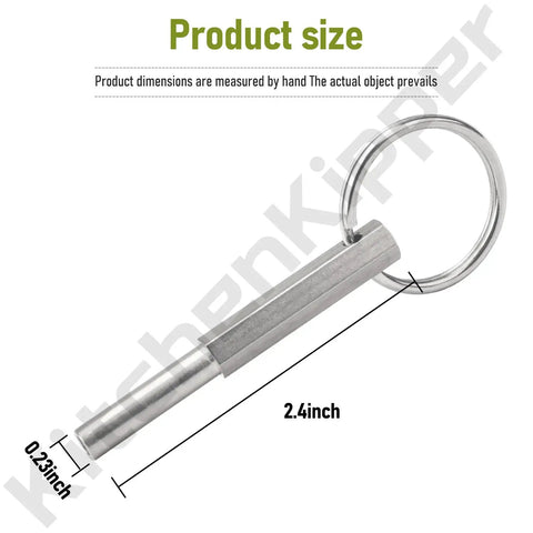 DIY Friendly Service Repair Tool Key For Jura Capresso Krups Nespresso Coffee Machines 2.4 inch oval head screws kit