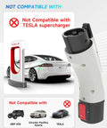 Tesla J1772 EV Charger Adapter Up To 60A 250V IP65 Weatherproof NACS To J1772 Converter not compatible with Tesla Supercharger