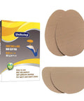 Six Pairs (Twelve Pieces) Non Slip Shoe Sole Pads With Self Adhesive Rubber Grips For Front Sole And Heel, anti skid padding