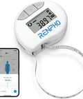 Smart Body Measuring Tape With Bluetooth App, Retractable 60In Tape Measure For Waist, Hips, Bust, And Arms, LCD display