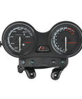 Thinking Process: digital motorcycle speedometer and tachometer kit, black PP T material, dual gauge cluster for YBR 125