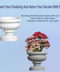 Concrete Planter Molds For DIY Garden Projects Durable Cement Planter Molds For Indoor And Outdoor Use Reusable 18CM
