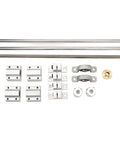 Dope Linear Motion Guide Kit With Slide Block Bearings For 3D Printer CNC Router And DIY Engraving, Built Tough From High Carbon Steel And Aluminum, Smooth Low Noise Glide For Precise Automation Equipment 8-300, rods and blocks set