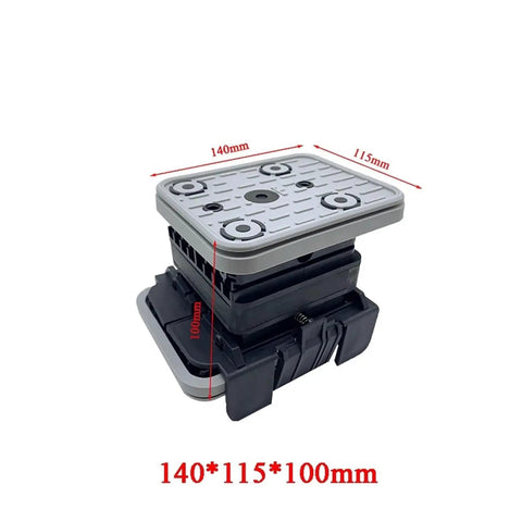 Heavy Duty 140x115x100mm Vacuum Suction Cup Block For CNC Machine Center Woodworking Clamping System, Secure Grip And Quick Setup, Durable Vacuum Hold For Precise Milling And Woodwork Projects. 140x115x100mm CNC vacuum suction cup block
