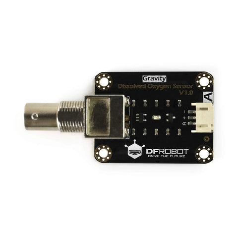Analog Dissolved Oxygen Sensor Kit With Galvanic Probe for Arduino ESP32 and Raspberry Pi, top view of sensor