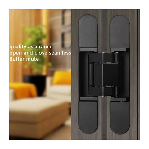 Top Shelf Stainless Steel Self Closing Door Hinges For Furniture And Wood Doors Built Like A Tank With Smooth As Butter Glide Mechanism, close up view.