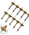 Rock Solid Copper Gas Water Heater Valve Thimble Linkage Pin Set In 10mm And 12mm Sizes displaying 10 copper linkage pins for boiler fixes.