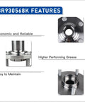 Front Wheel Hub And Bearing Assembly Replacement For 04 06 Lexus ES330 RX330 07 13 ES350 07 09 RX350 features and details