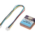 M10-25Q Pro Grade GPS Module For FPV Racing Drones With High Sensitivity Tracking, 72 Channels, 10Hz, Ceramic Antenna, Cables