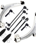 Front Suspension Kit For 2004-2012 Chevy Malibu And 2005-2010 Pontiac G6 And 2007-2009 Saturn Aura, Includes Front Lower Control Arms And Ball Joints For Driver And Passenger Sides, Complete Front End Assembly.