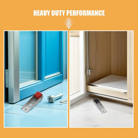 Heavy Duty Sliding Barn Door Wheels And Silent Nylon Rollers With Built Tough Cold Rolled Steel Frame For Silky Smooth Glide On Any Track Including All Hardware For Quick Indoor Outdoor Drawer Or Barn Gate Setup seen on blue and wooden sliding doors.