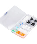 Plastic case with colorful PP balls and connectors from Organic Chemistry Model Kit With Vibrant Colorful Balls And 3D Molecular Structures For Hands On Learning Portable Student And Teacher Friendly Build Diverse Molecules Visualize Geometry Great For Classrooms And Home Study.
